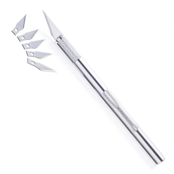 Metal Kretuar Bıçağı 5 Yedekli
