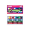 Osaka Sulu Boya 12li Pastel Boya 12li Silka Kuru Boya 12li Fixpoint Keçeli Kalem 12li Okul Seti
