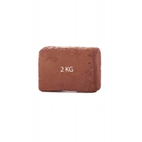Kahverengi Seramik Hamuru 2 Kg Kırmızı Seramik Çamuru Toprak Doğal Kırmızı Kil Oyun Hamuru Çamuru