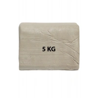 Beyaz Kil Seramik Hamuru 5000 gr Beyaz Seramik Hamuru 5 Kg Doğal Kil Çamuru 5000 gram Oyun Çamuru