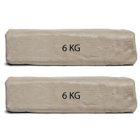 Beyaz Seramik Hamuru 12 Kg Kil Seramik Çamuru