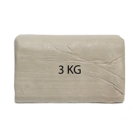 Beyaz Seramik Hamuru 3 kg Kil Seramik Çamuru