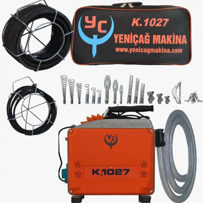 16-22 mm İkili Set Tıkanık Açma Makinası