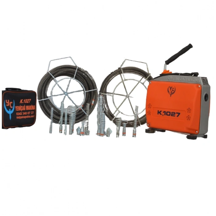 16-22 mm İkili Set Tıkanık Açma Makinası