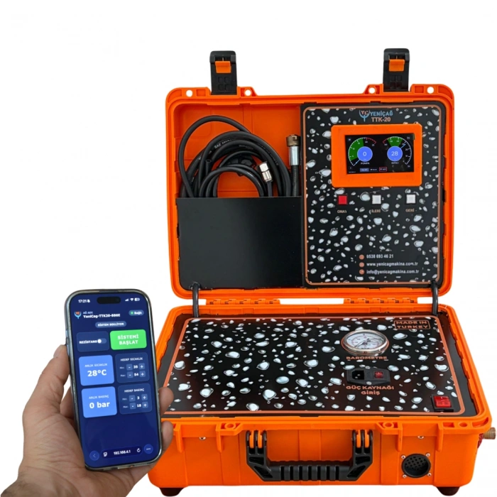 TTK-25 Isıtmalı Otomatik Test Pompası