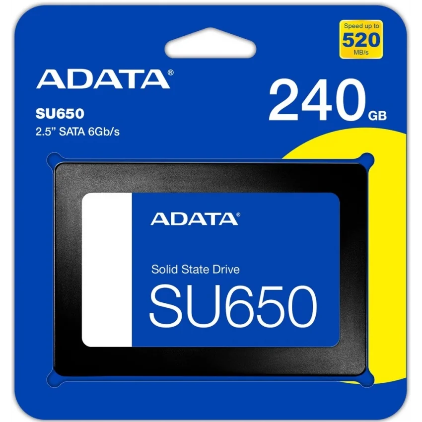 ADATA SU650 240GB SATA III 2.5 SSD | ASU650SS-240GT-R