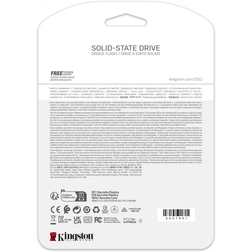 Kingston NV3 2TB NVMe PCIe 4.0 SSD | SNV3S/2000G
