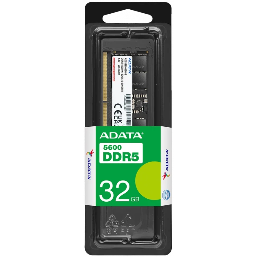 ADATA 32GB DDR5 5600MHz SO-DIMM Notebook RAM | AD5S560032G-S