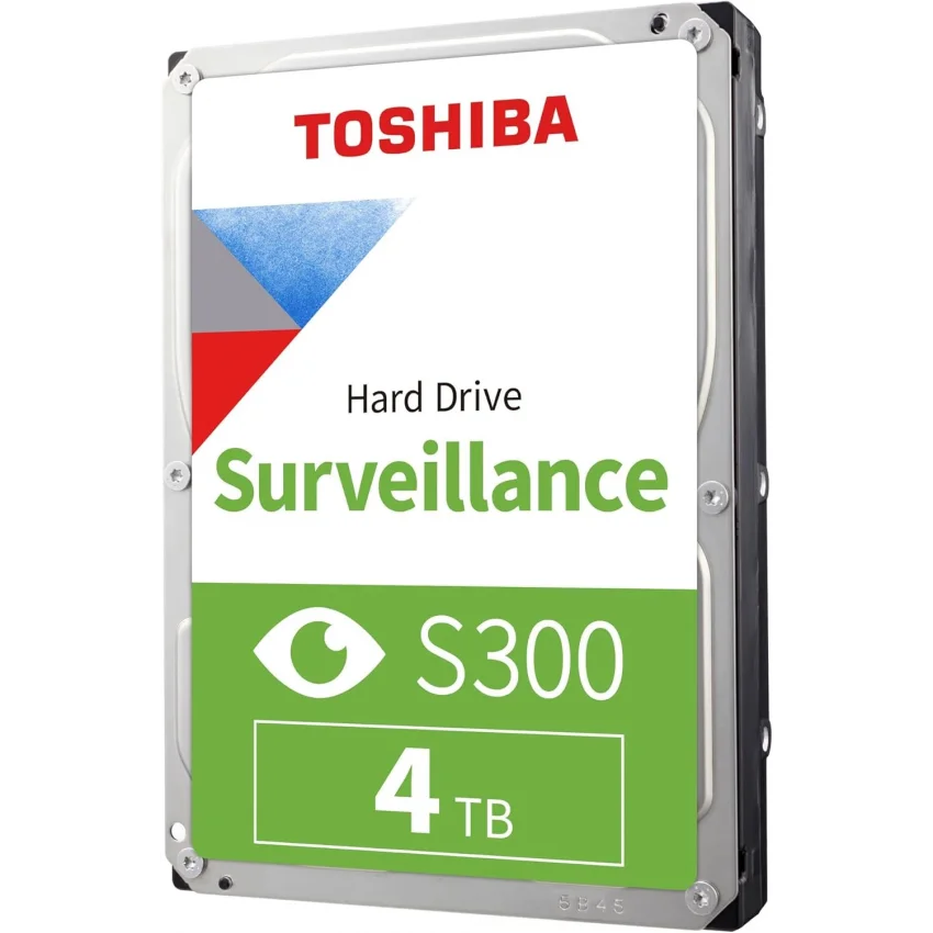 Toshiba S300 Surveillance 4TB 3.5 Güvenlik Harddiski | HDWT840UZSVA