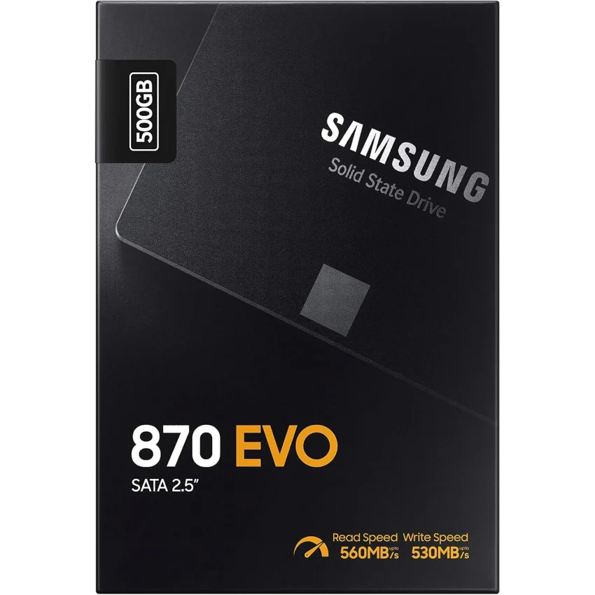 Samsung 870 EVO 500GB 2.5 SATA III SSD | MZ-77E500BW