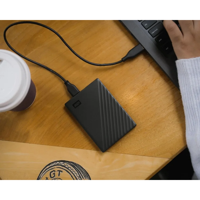 WD My Passport 5TB Taşınabilir Harddisk Siyah | WDBPKJ0050BBK-WESN