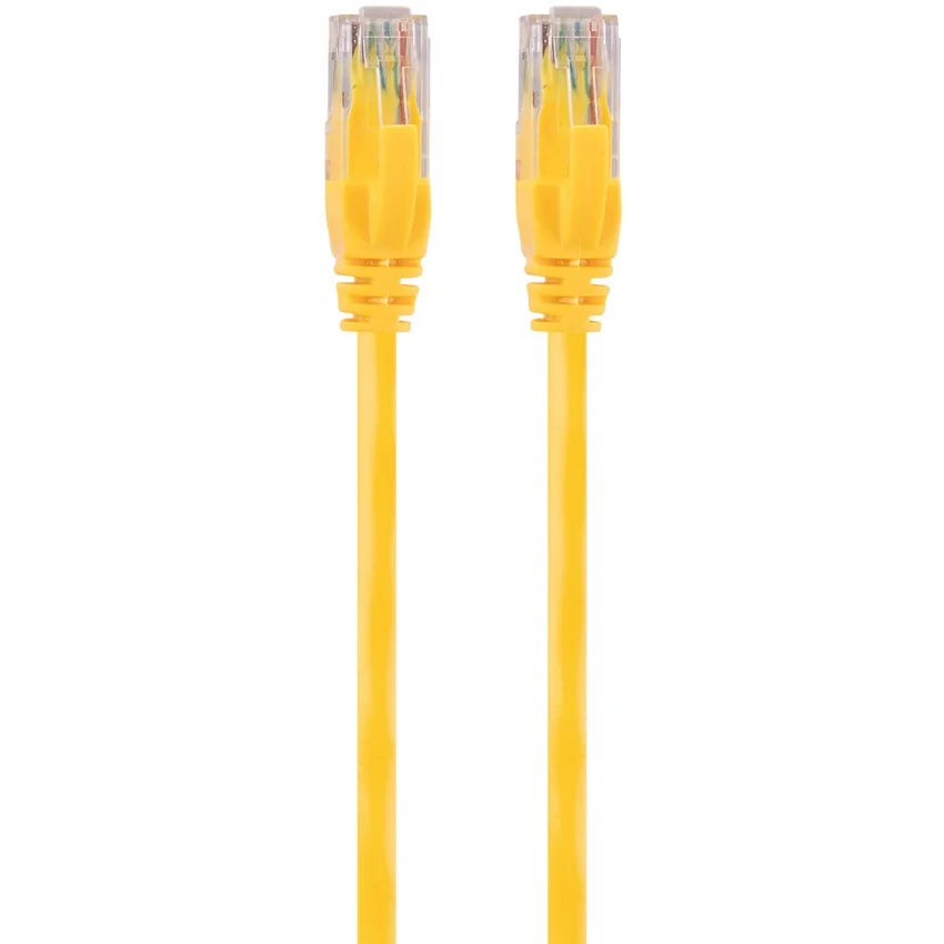 S-link SL-CAT601YE 1m Sarı Cat6 UTP Ethernet Kablosu