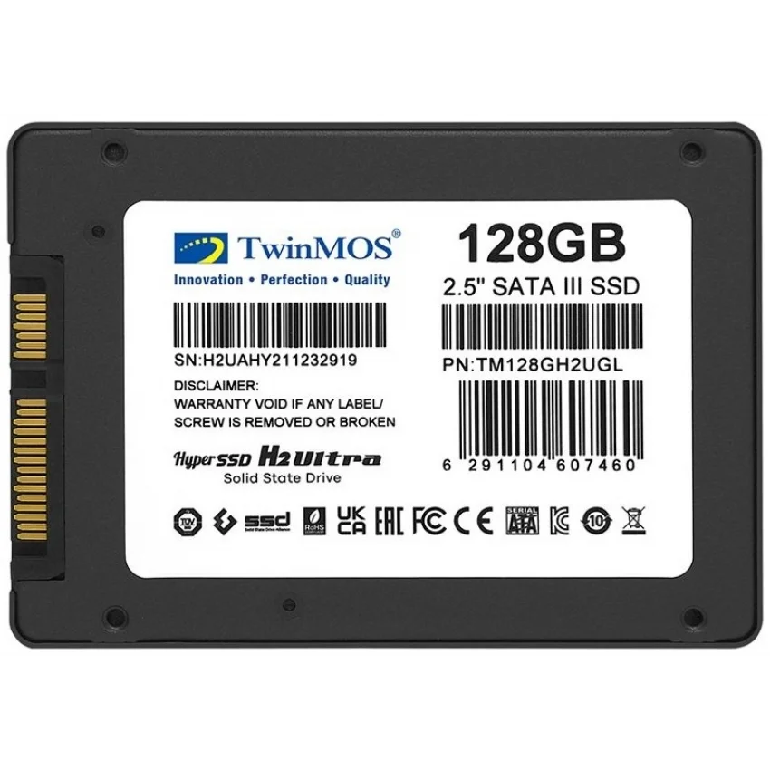 TwinMOS Hyper H2 Ultra 128GB SATA III SSD | TM128GH2UGL