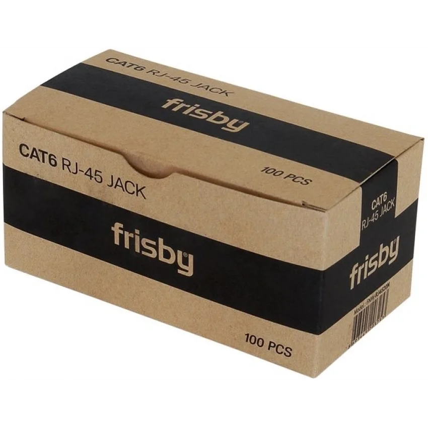 Frisby CAT6 RJ-45 UTP Konnektör 100’lü Paket FNW-RJ4520N