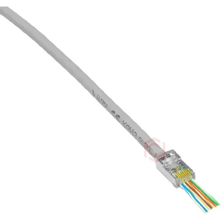 Frisby RJ45 EZ Yeni Nesil Delikli Metal Konnektör 100’lü - FNW-RJ4532N