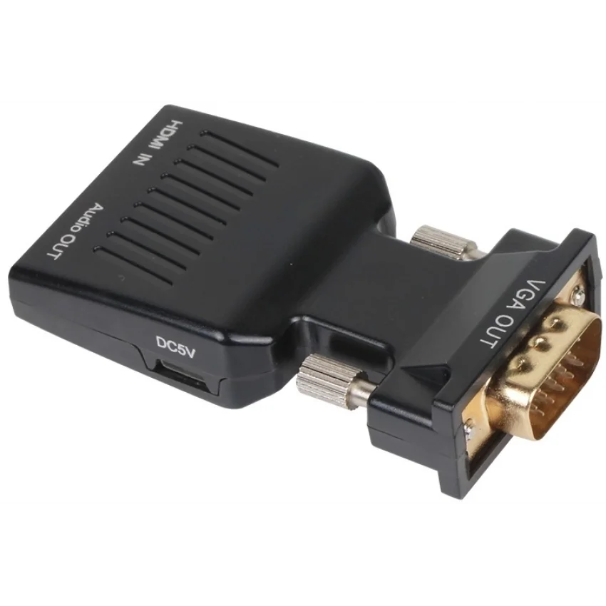 Vcom VGA to HDMI Ses Destekli Çevirici Adaptör - CA336A
