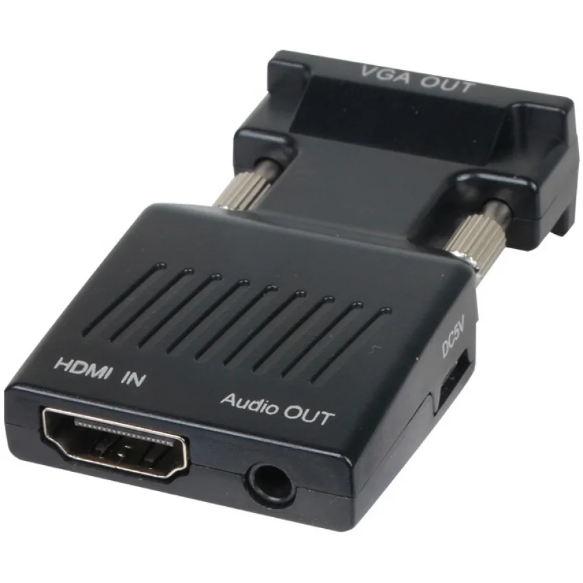 Vcom VGA to HDMI Ses Destekli Çevirici Adaptör - CA336A