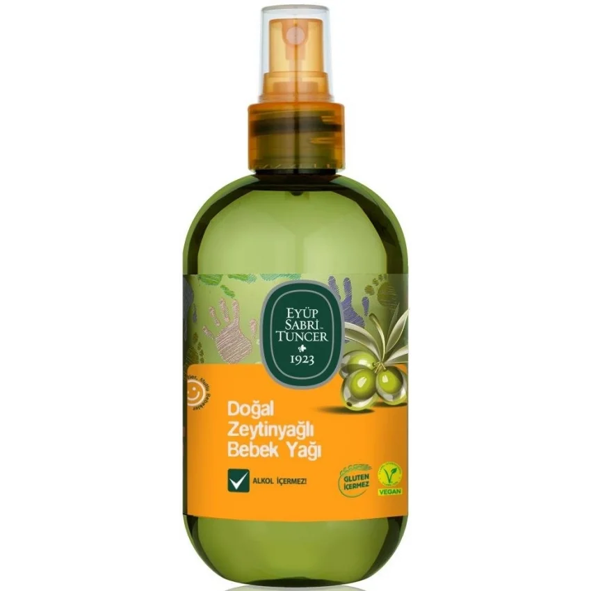 Eyüp Sabri Tuncer Doğal Zeytinyağlı Bebek Yağı - 280 ml