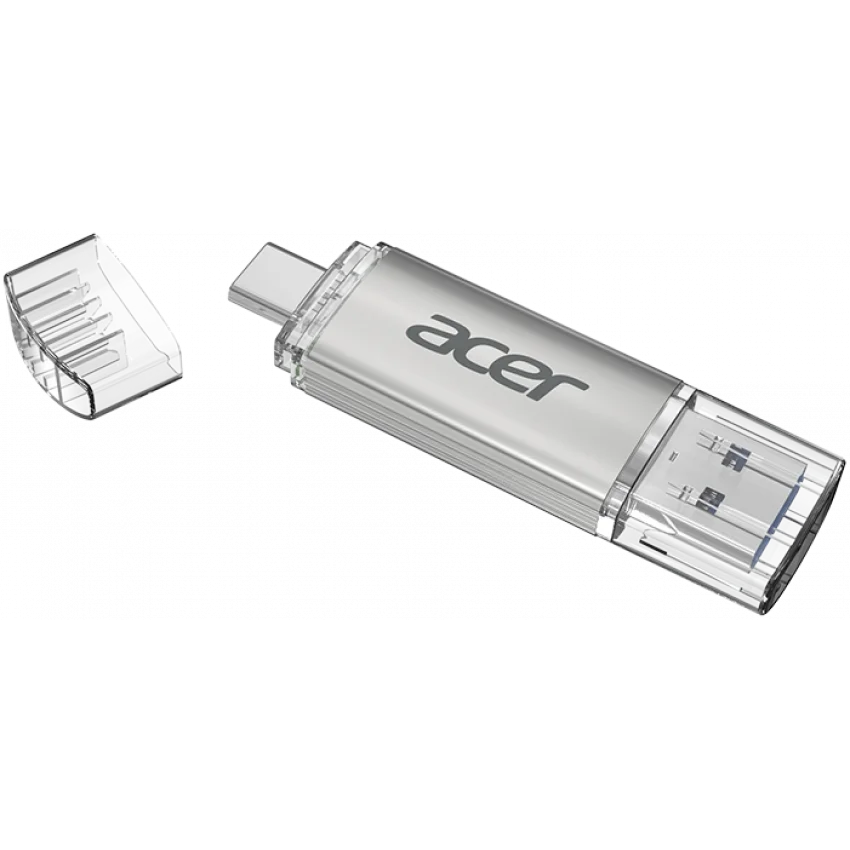 Acer UT300 256GB Dual Port USB 3.2 Gen1 Type-A / Type-C Bellek