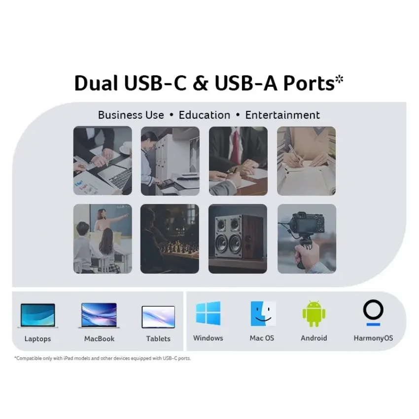 Acer UT300 64GB Dual Port USB 3.2 Gen1 Type-A / Type-C Bellek