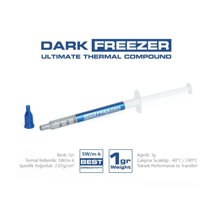 Dark Freezer Ultimate Termal Macun (1g) 5W/m-K - DKCCT510P