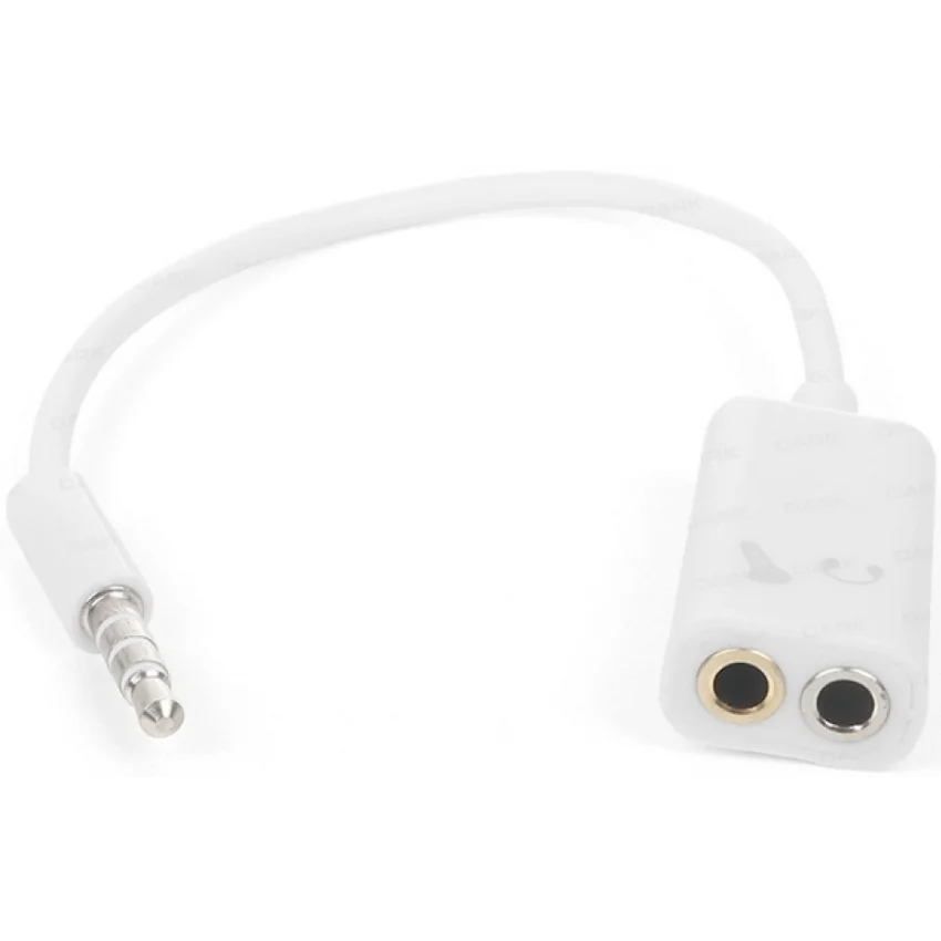 Dark 3.5mm - 2x 3.5mm Kulaklık ve Mikrofon Dönüştürücü Y Kablo DK-CB-AUC03