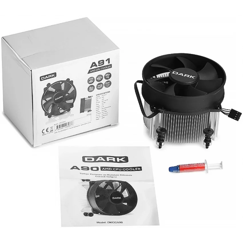 Dark AMD AM4/Ryzen Uyumlu İşlemci Soğutucu DKCCA91