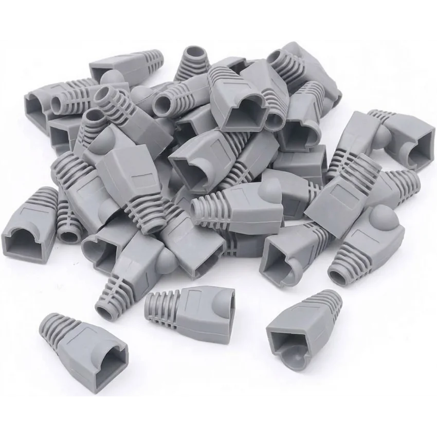 CMR RJ45 Konnektör Koruyucu Kılıf | 25li Paket - Gri