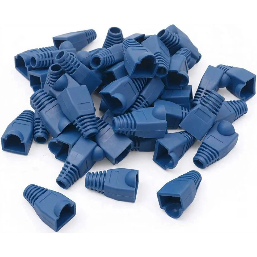 CMR RJ45 Konnektör Koruyucu Kılıf | 25li Paket - Mavi