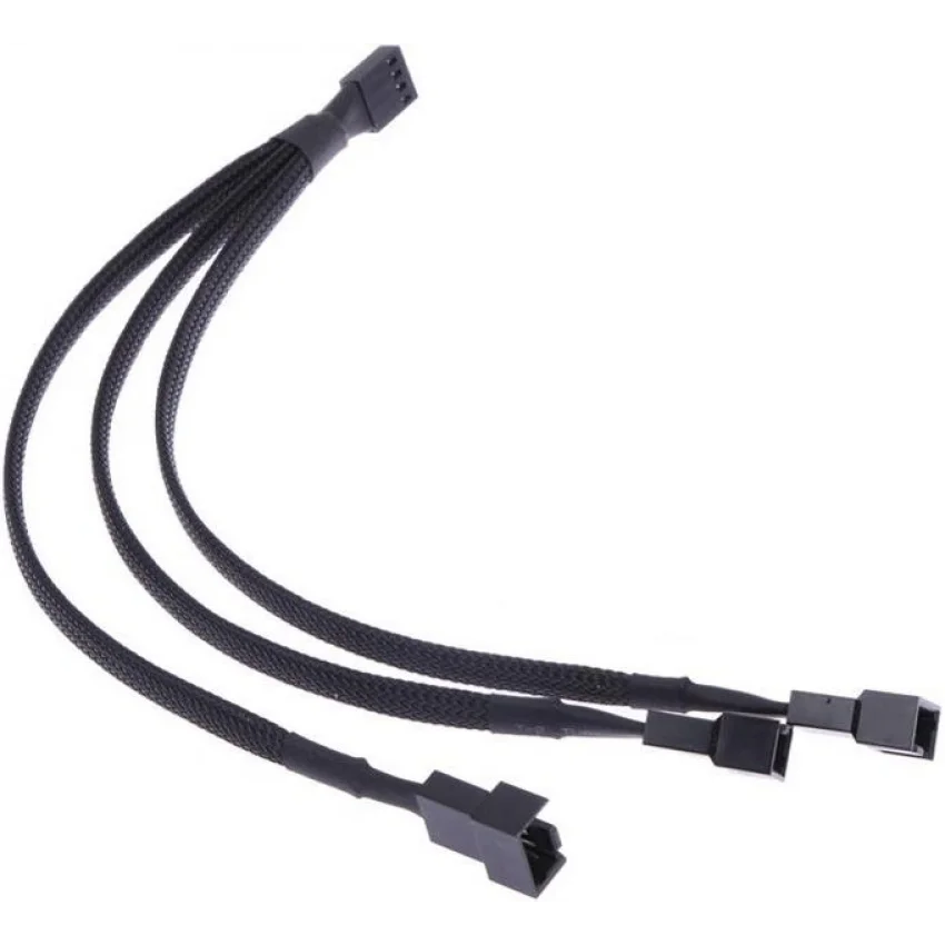 Alfais 4303 4 Pin Fan Çoklayıcı Y PWM Çoklayıcı Splitter Kablosu