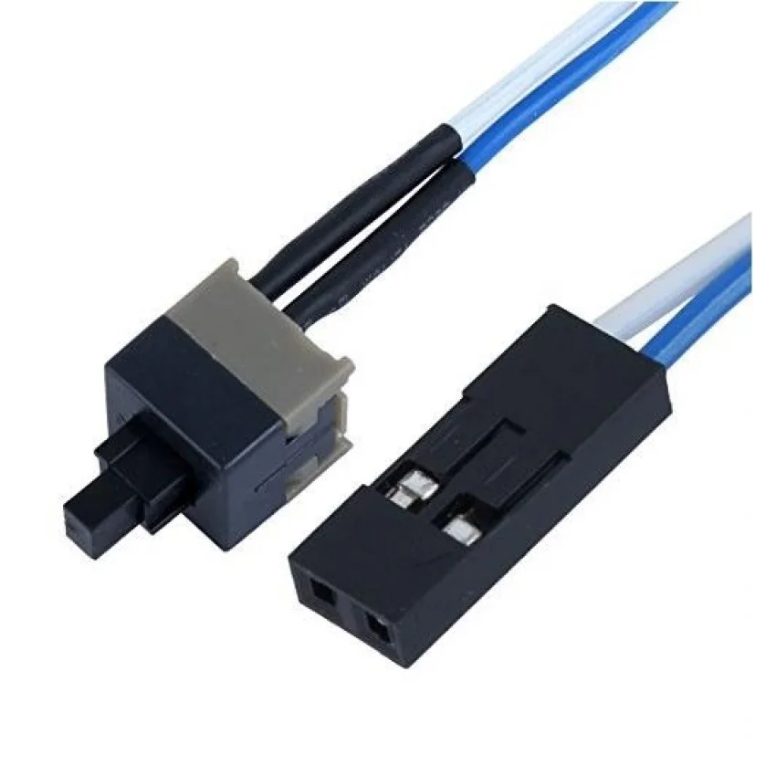 Alfais 4466 Atx Anakart Kasa İçi Power Açma Kapama Buton Kablosu