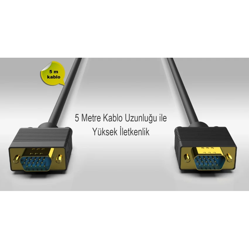 Inca Vga Kablo 5 Metre D-Sub Filtreli | IVGA-50