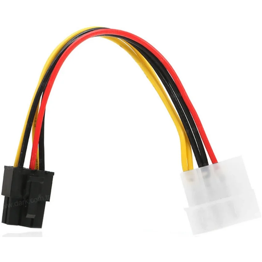 Dark Molex 4Pin - 6Pin PCI-E Dönüştürücü Güç Kablosu | DK-CB-P103