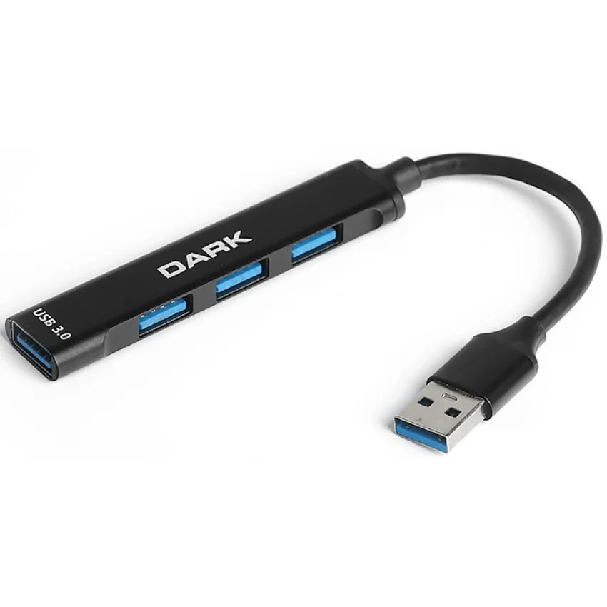Dark Connect Master X4 4 Port Alüminyum USB HUB | DK-AC-USB310
