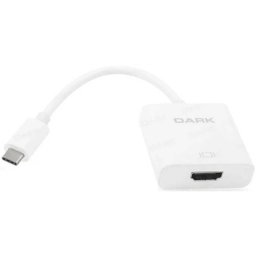 Dark Type-C to HDMI Dönüştürücü 4K UHD USB 3.1 | DK-AC-U31XHD