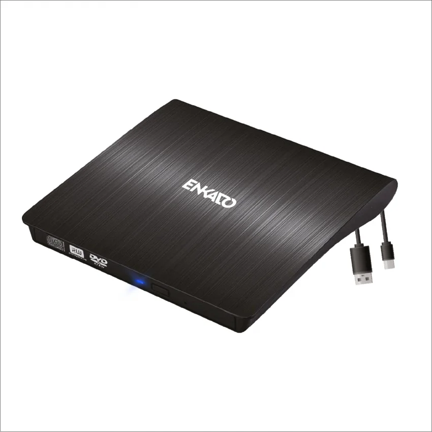 Enkado Harici DVD CD Yazıcı USB 3.0 & Type-C | EKD-UDVD120