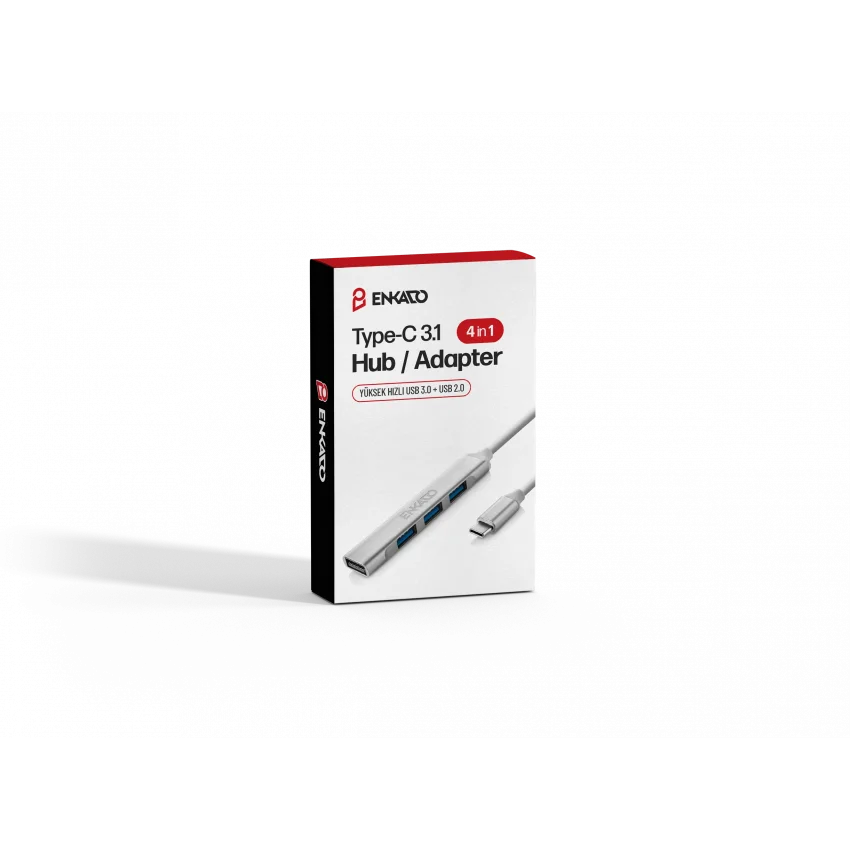 Enkado USB-C 3.1 to 4in1 USB 3.0 & USB 2.0 Hub Çoklayıcı | EKD-TP50