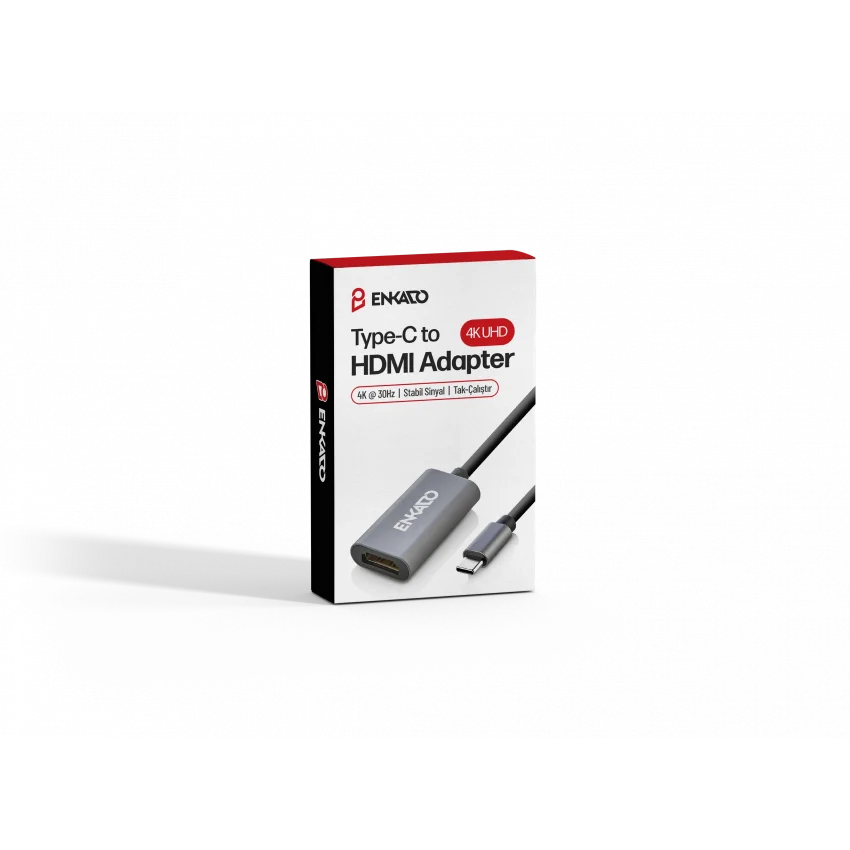 Enkado Type-C to HDMI 4K 30Hz Görüntü Adaptörü | EKD-TP41