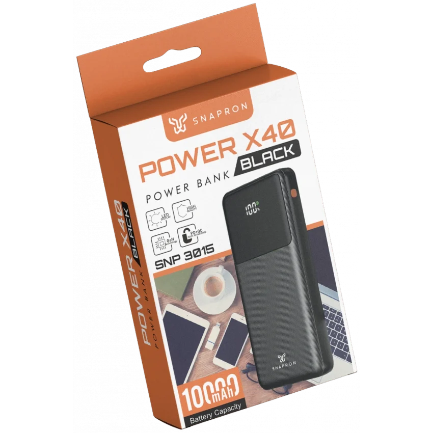 Snapron 10000 mAh 22.5W PD Hızlı Şarj Powerbank | SNP-3015