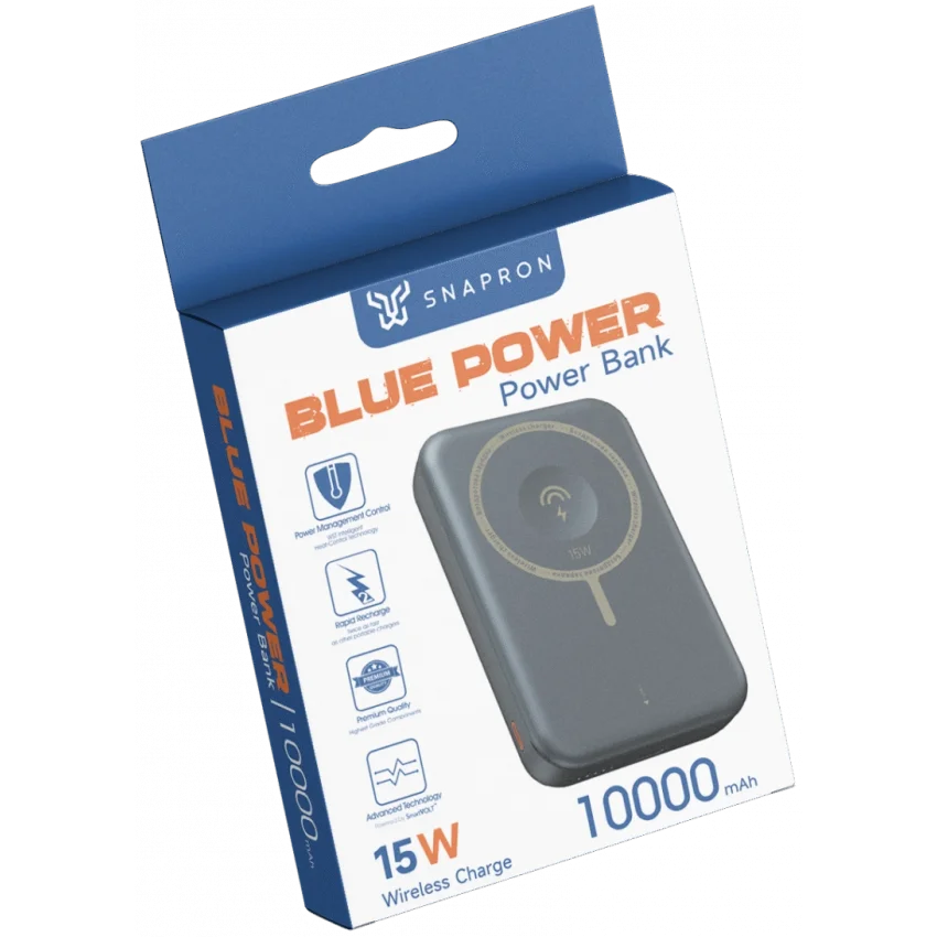 Snapron 10000 mAh MagSafe Hızlı Şarj Powerbank | SNP-3011