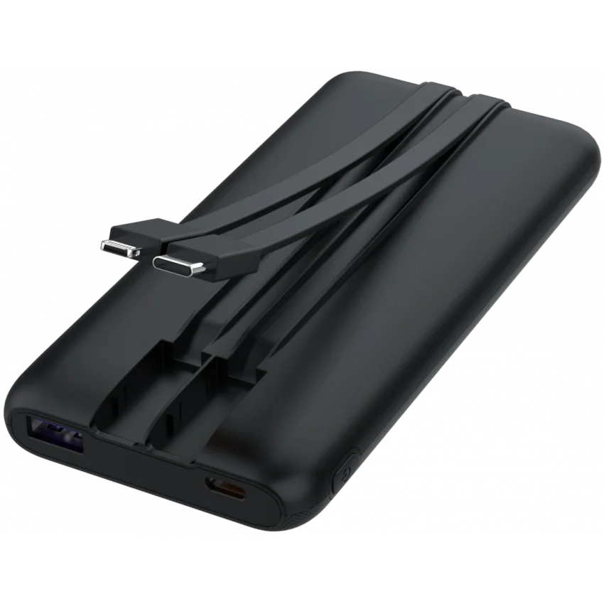 Snapron 10000 mAh 22.5W Dahili Kablolu Powerbank | SNP-3012
