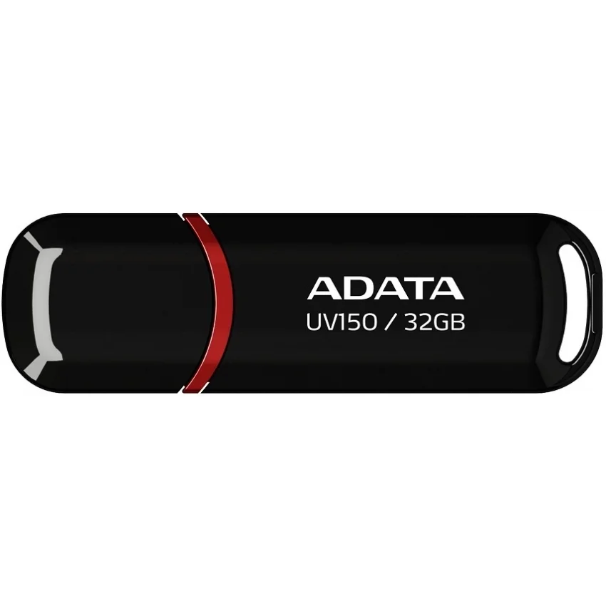 ADATA Flash Bellek 32GB USB 3.2 Gen1 Siyah | UV150-32GB
