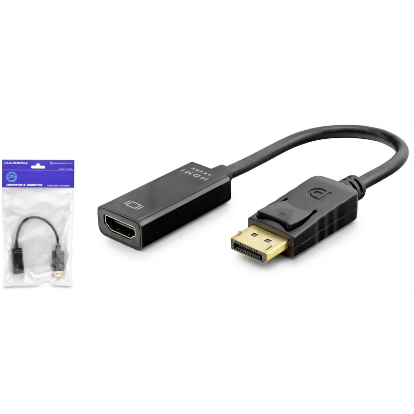 Hadron DisplayPort to HDMI Dönüştürücü Adaptör 4K 30Hz | HDX7823