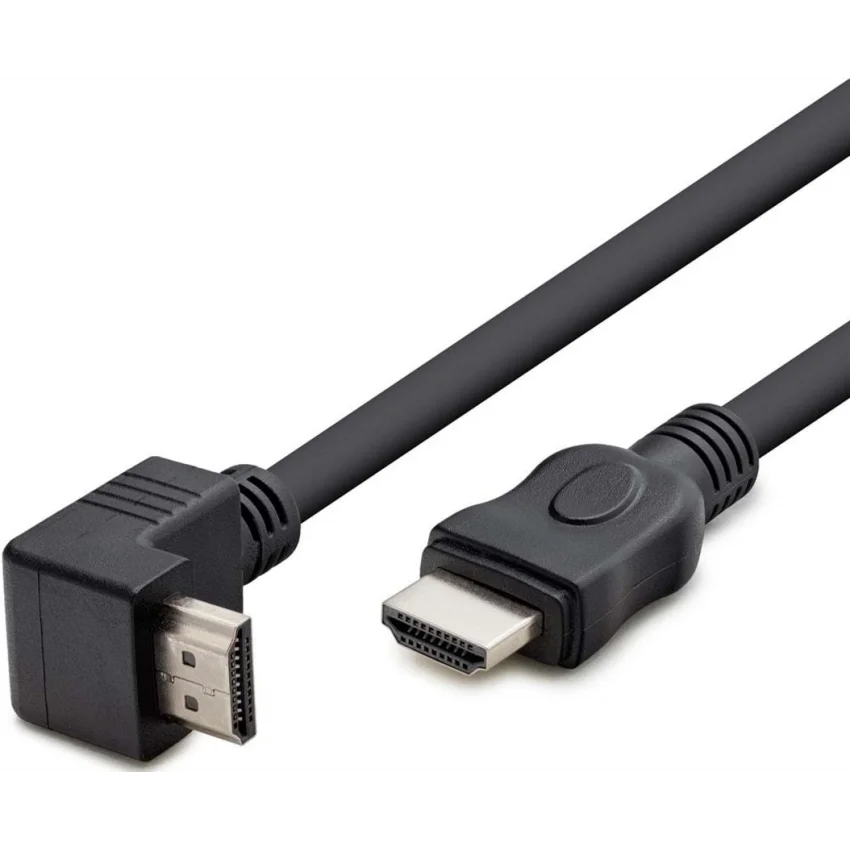 Hadron HDMI Kablo 1.5 Metre L Tip 90 Derece Altın Uçlu | HDX2016