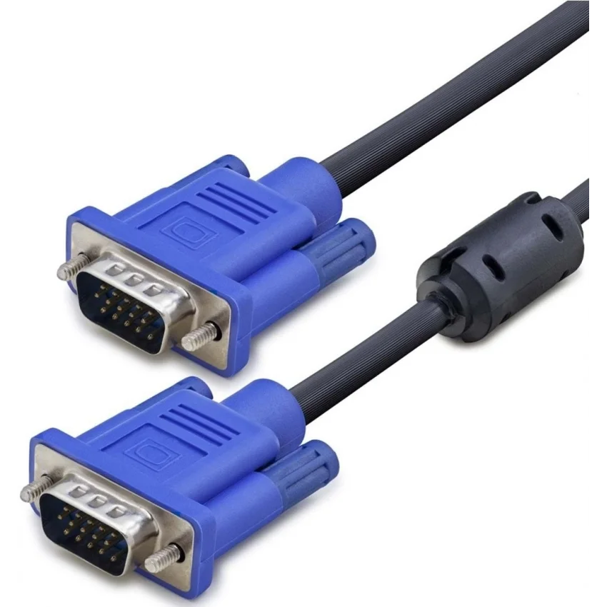 Hadron VGA Monitör Kablosu 1.5 Metre 7.3mm Çift Filtre | HDX7754