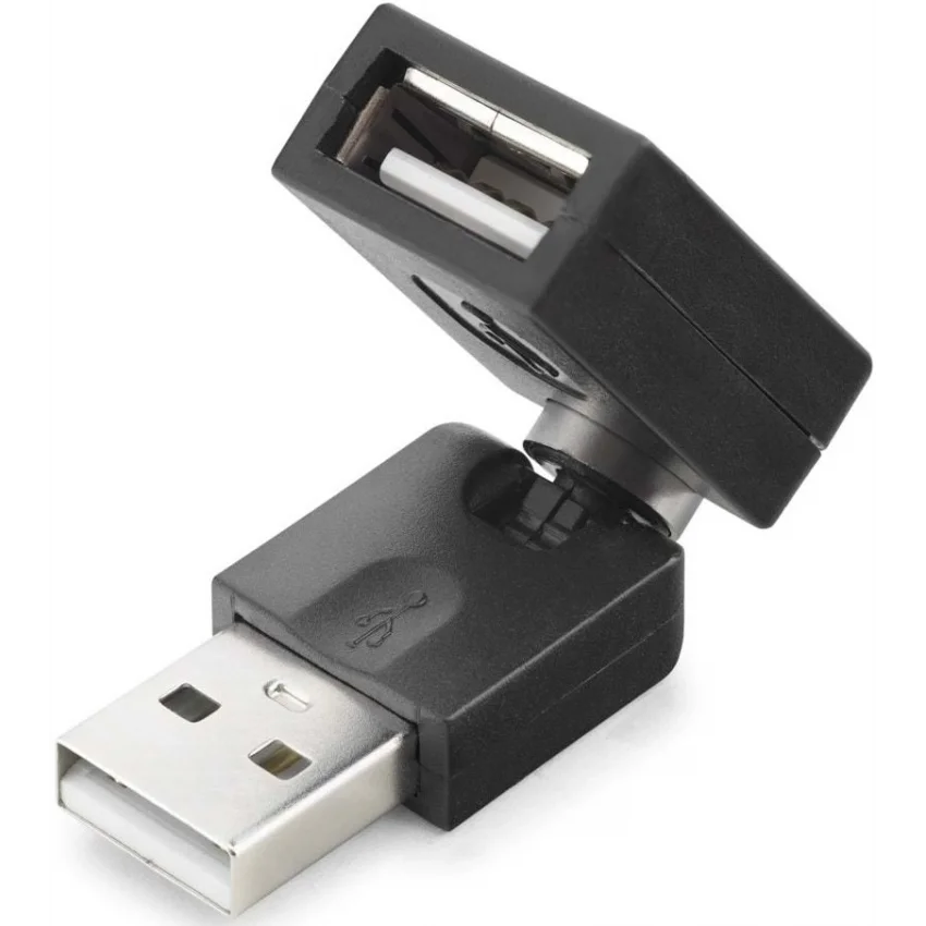 Hadron USB Dişi Mafsallı Adaptör 180 Derece Hareketli | HDX1357
