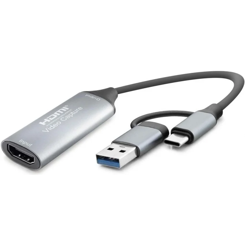 Hadron HDMI Video Capture Kartı 4K 30Hz Type-C + USB 3.0 | HDX7856