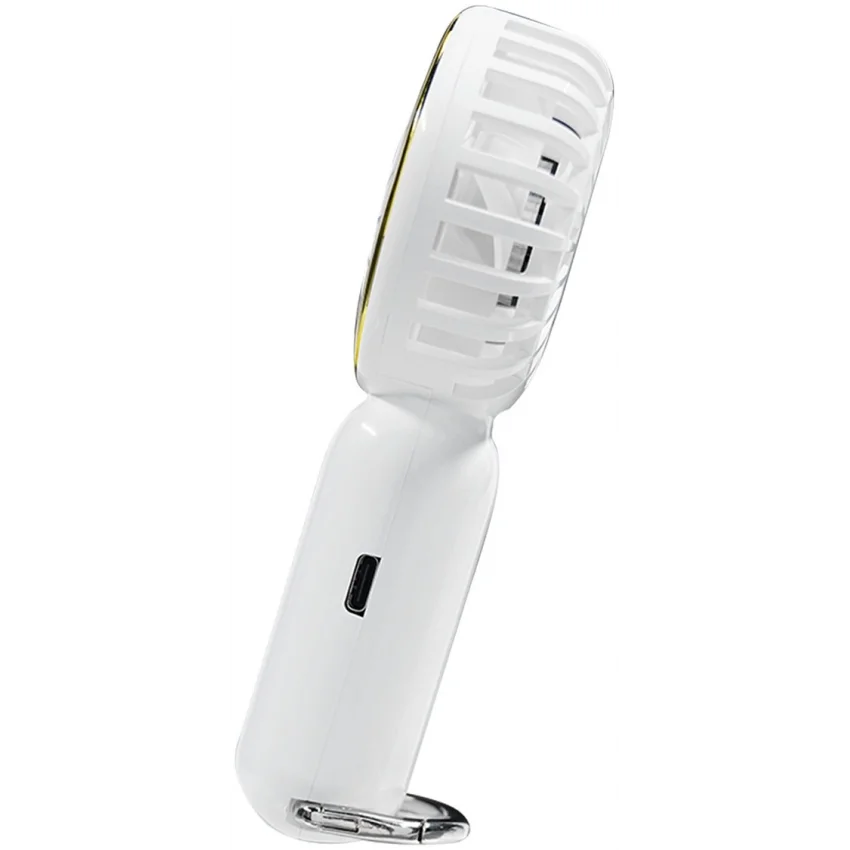 Everest Taşınabilir USB El Fanı 3 Kademeli 900mAh Beyaz | EFN11