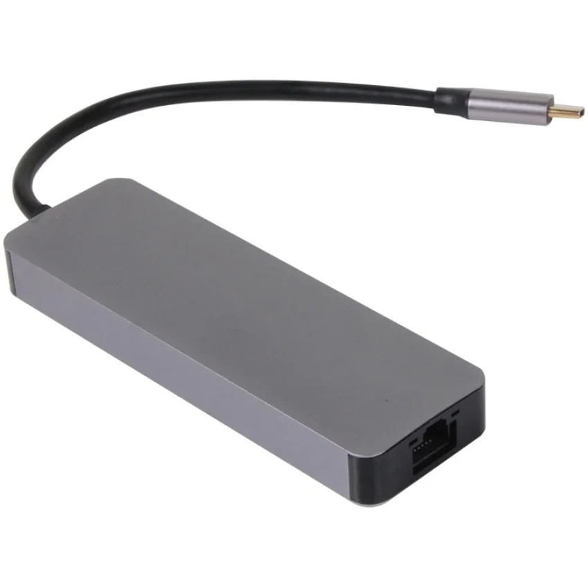 VCOM Type-C Hub Çoklayıcı 5 in 1 HDMI 4K RJ45 PD 100W | CU4592