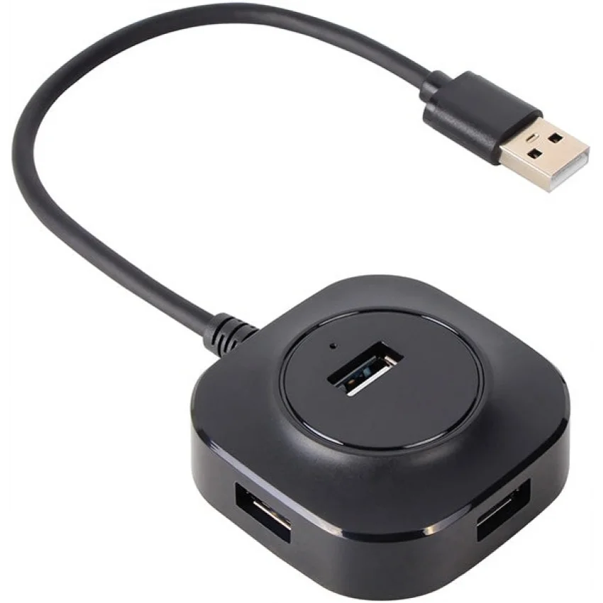 VCOM USB 2.0 4 Port Çoklayıcı Hub 480Mbps Mikro USB | DH207
